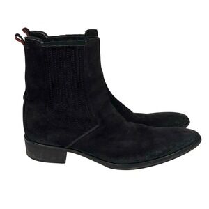 HUGO Boss Chelsea Boots‎ Suede Black Size EU 45/ US 12